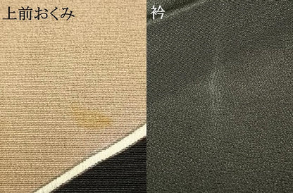 平和屋着物▽豪華黒留袖　単衣　駒刺繍　束ね熨斗文　金彩　正絹　逸品　AABC0340fy
