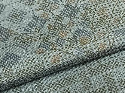 平和屋着物▽本場大島紬 単衣 色紙重ね文 正絹 逸品 AABC0370fy
