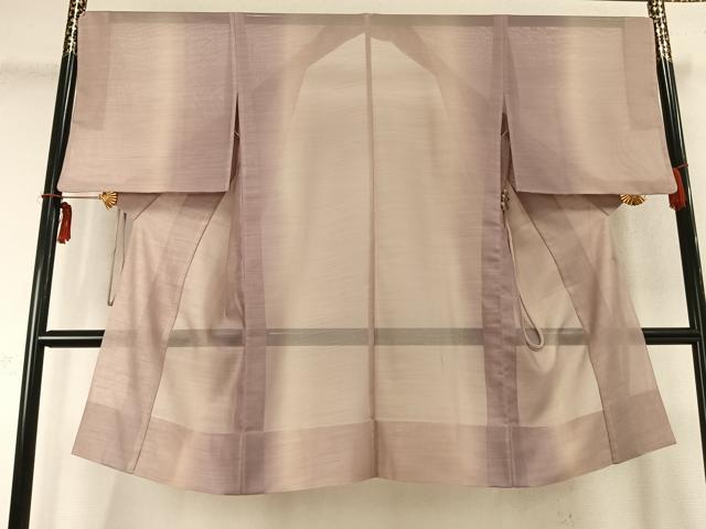平和屋着物▽道中着　スリーシーズン　春夏秋　塵除け　霞文　ロング丈　洗える着物　AABC0377fy