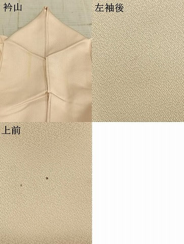 平和屋着物▽訪問着 単衣 風景草花文 金彩 正絹 逸品 AABC0394fy