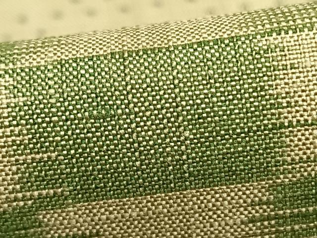 平和屋着物▽訪問着 単衣 紬地 市松文様 正絹 逸品 未使用 AABC0432fy