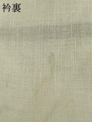 平和屋着物▽上質な紬 単衣 舞葉文 正絹 逸品 AABC0434fy