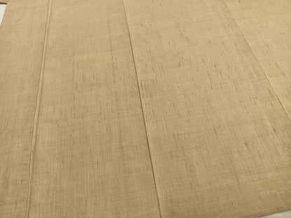 平和屋着物▽上質な紬 単衣 霞文 正絹 逸品 AABC0451fy