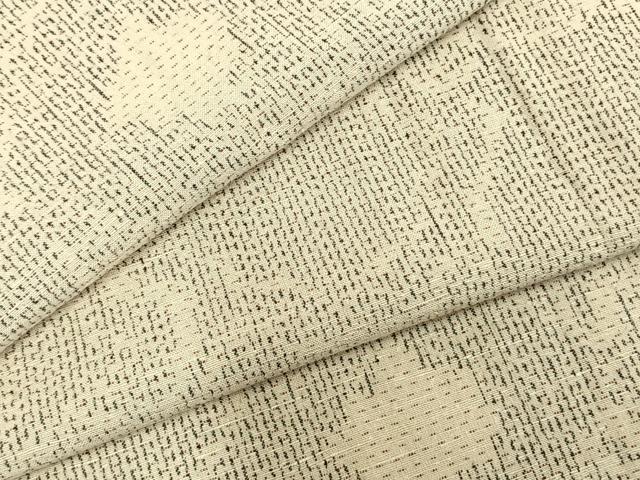 平和屋着物▽上質な紬 単衣 幾何学文様 正絹 逸品 AABC0463fy