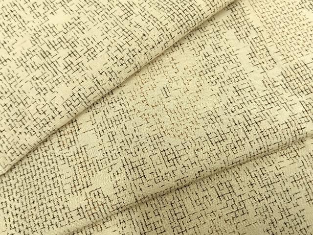 平和屋着物▽上質な紬 単衣 吉祥文様 正絹 逸品 AABC0467fy