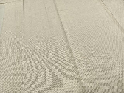 平和屋着物▽本塩沢 単衣 蚊絣 正絹 逸品 AABC0472fy