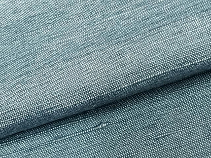 平和屋着物▽上質な紬 単衣 色無地 紺鼠色 正絹 逸品 AABC0494fy