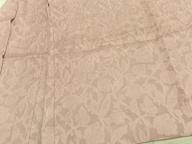平和屋着物▽羽織 スリーシーズン 春夏秋 塵除け 草花文 正絹 逸品 AABC0504fy