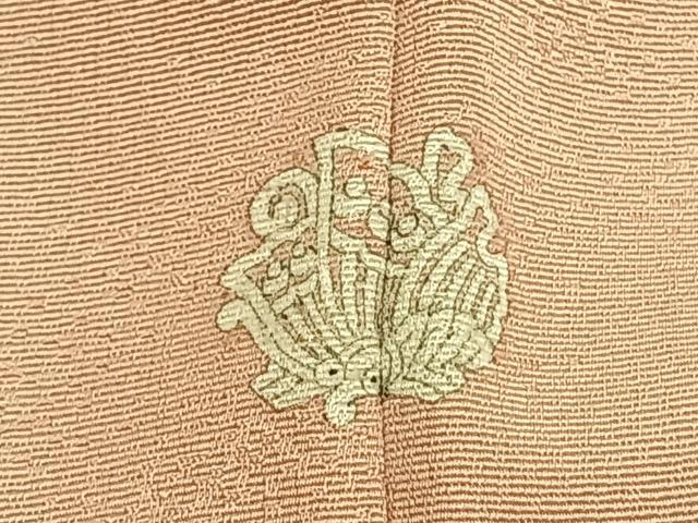 平和屋着物▽訪問着 単衣 手描き 草花文 暈し染め 正絹 逸品 AABC0507fy