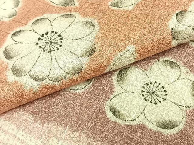 平和屋着物▽訪問着 単衣 絞り 辻が花 正絹 逸品 AABC0525fy