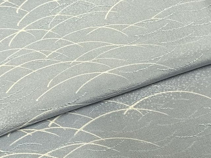 平和屋着物▽上質な小紋 単衣 芝文 正絹 逸品 AABC0529fy