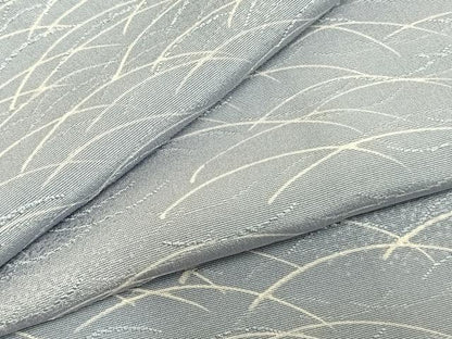 平和屋着物▽上質な小紋 単衣 芝文 正絹 逸品 AABC0529fy