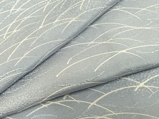 平和屋着物▽上質な小紋 単衣 芝文 正絹 逸品 AABC0529fy