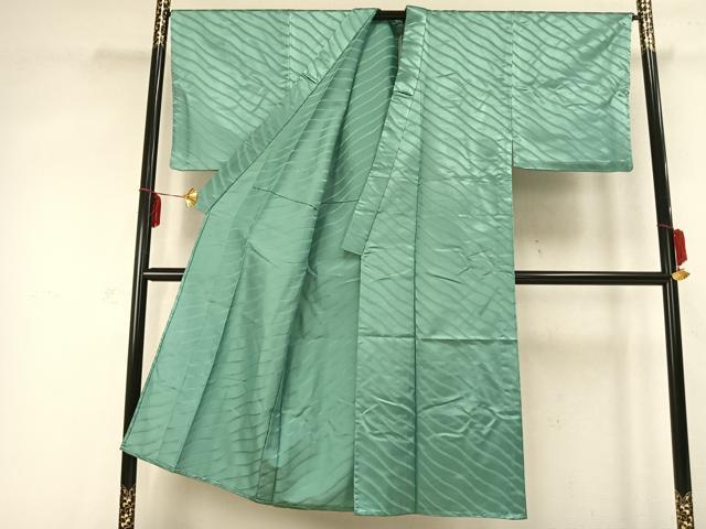 平和屋着物▽男性 小紋 単衣 抽象文様 洗える着物 AABC0557fy
