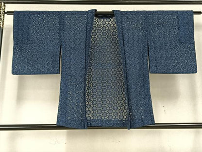 平和屋着物▽羽織 スリーシーズン 春夏秋 塵除け 花尽くし 正絹 逸品 AABC0594fy