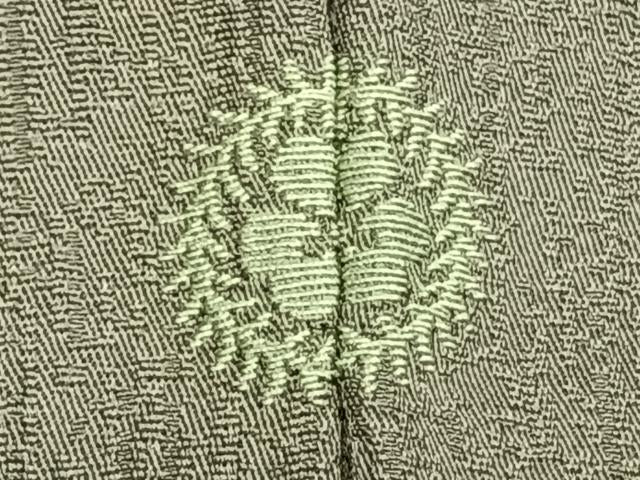 平和屋着物▽訪問着 単衣 刺繍 草花文 源氏香 金糸 正絹 逸品 AABC0600fy