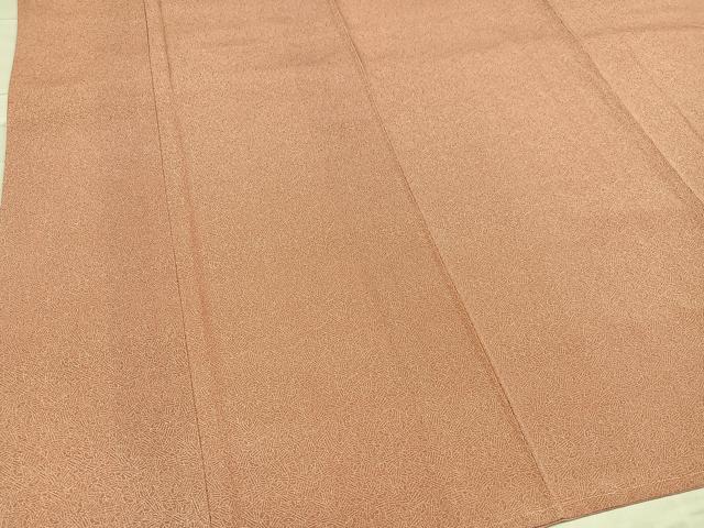 平和屋着物●江戸小紋　舞扇文　正絹　逸品　未使用　AABC0612ph