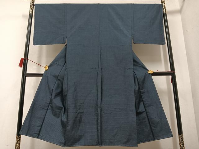平和屋着物●男性 本場大島紬 アンサンブル 100亀甲 総詰め 正絹 逸品 未使用 AABC0641ph