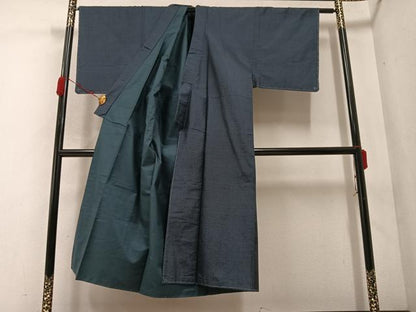 平和屋着物●男性 本場大島紬 アンサンブル 100亀甲 総詰め 正絹 逸品 未使用 AABC0641ph