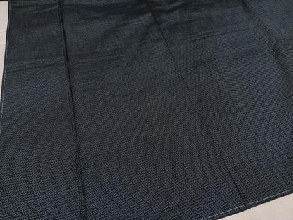 平和屋着物●男性 本場大島紬 アンサンブル 100亀甲 総詰め 正絹 逸品 未使用 AABC0641ph