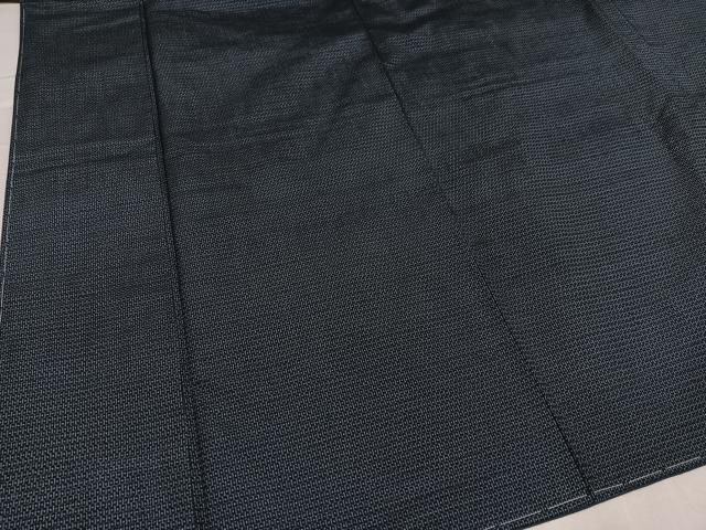 平和屋着物●男性 本場大島紬 アンサンブル 100亀甲 総詰め 正絹 逸品 未使用 AABC0641ph