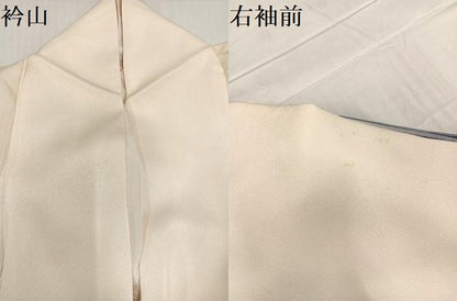 平和屋着物●漆工芸作家　金森一博　訪問着　枝桜文　暈し染め　金彩　正絹　逸品　AABC0680ph