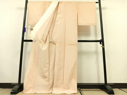 平和屋着物▽お召 単衣 本場越後小絣 証紙付き 正絹 逸品 AABC0700jh