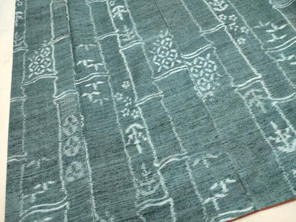 平和屋着物■上質な紬　竹間道　正絹　逸品　AABC1102ma