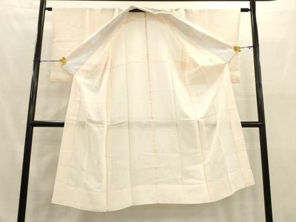 平和屋着物■長襦袢　無双仕立て　流水花文　正絹　逸品　AABC1146ma