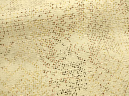 平和屋着物■上質な紬　変わり縞　正絹　逸品　AABC1158ma