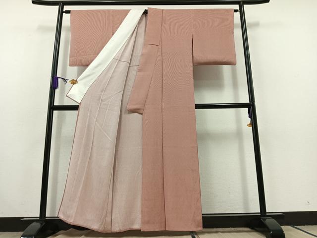平和屋着物▽江戸小紋　単衣　万筋　正絹　逸品　AABC1209jh