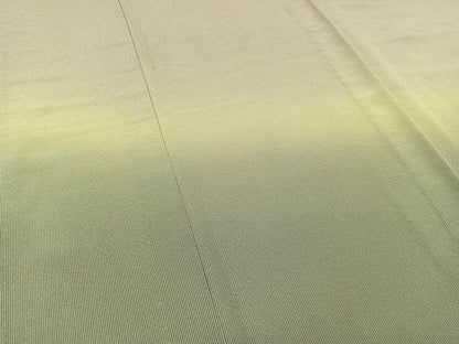 平和屋着物▽訪問着　単衣　霞文　暈し染め　正絹　逸品　AABC1213jh