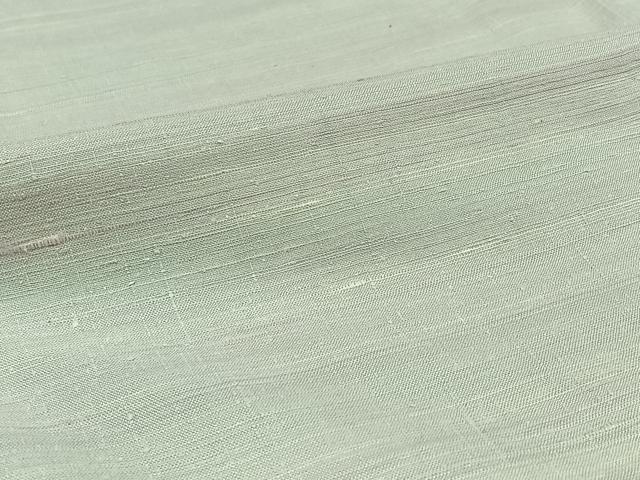 平和屋着物▽上質な紬 単衣 横段文 正絹 逸品 未使用 AABC1224jh