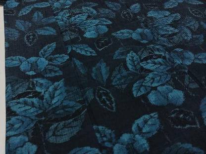 平和屋着物▽上質な紬 単衣 草葉文 正絹 逸品 AABC1237jh
