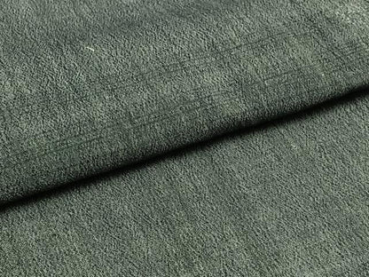 平和屋着物▽上質な紬　単衣　横段文　正絹　逸品　AABC1240jh