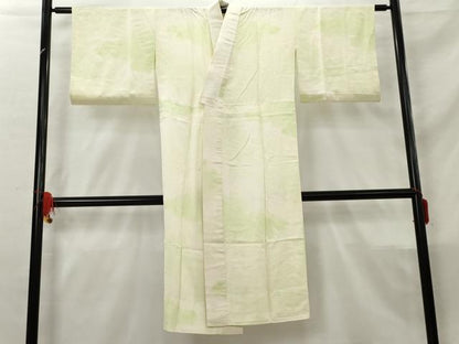 平和屋着物■長襦袢　無双仕立て　立波地紋　暈し染め　正絹　逸品　AABC1338cs