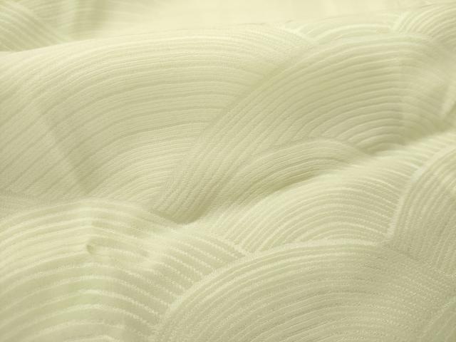 平和屋着物■長襦袢　無双仕立て　立波地紋　暈し染め　正絹　逸品　AABC1338cs