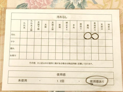 平和屋着物◎六通柄袋帯 唐織 草花文 金糸 正絹 逸品 AABC1632dt
