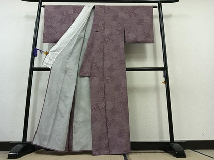 平和屋着物▽江戸小紋 単衣 作家物 寄せ小紋柄 正絹 逸品 AABC1682jh