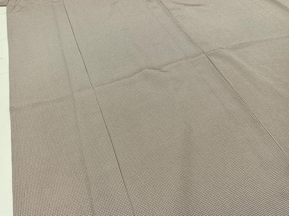 平和屋着物▽江戸小紋 単衣 角通し 正絹 逸品 AABC1692jh