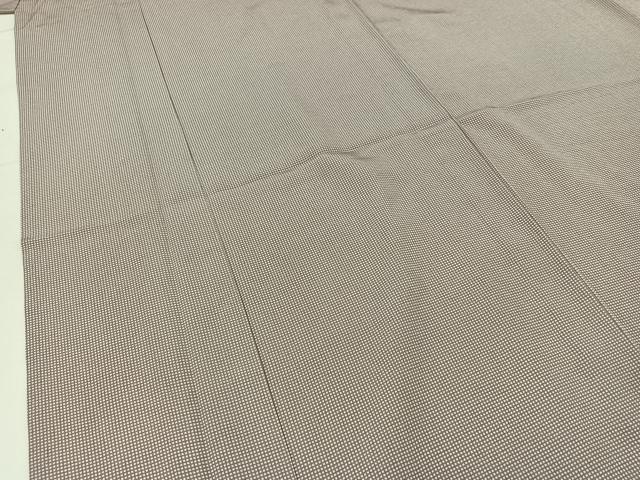 平和屋着物▽江戸小紋 単衣 角通し 正絹 逸品 AABC1692jh