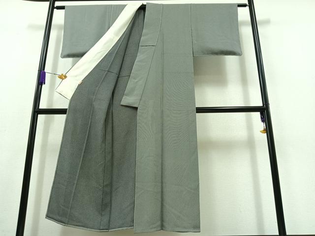 平和屋着物▽江戸小紋　単衣　万筋　ますいわ屋扱い　正絹　逸品　AABC1694jh