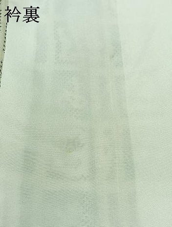 平和屋着物▽上質な紬 単衣 いろは歌 正絹 逸品 AABC1697jh