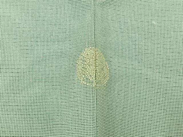 平和屋着物▽訪問着 無双 紗袷 紗×絽 草花文 正絹 逸品 AABC1711jh