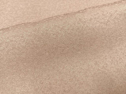 平和屋着物●上質な色無地 水柿色 正絹 逸品 AABC1722ph