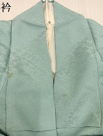 平和屋着物●無地絵羽訪問着 中国三大刺繍 汕頭刺繍 スワトウ刺繍 菱文 白藍色 正絹 逸品 AABC1749ph