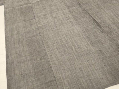 平和屋着物＊夏物 男性 本場小千谷ちぢみ 霞文 麻 逸品 AABC1801jd