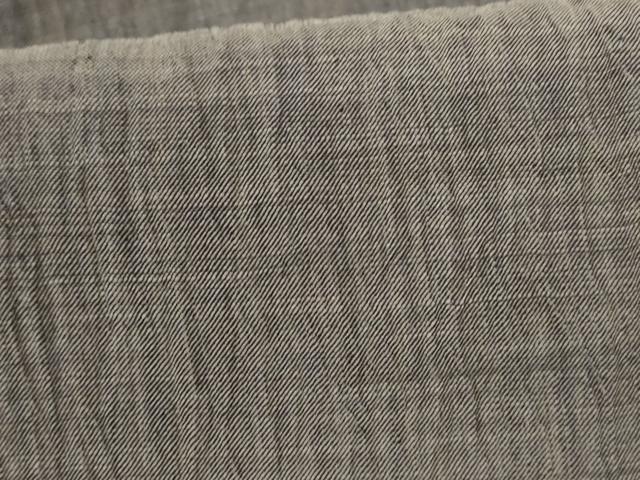 平和屋着物＊夏物 男性 本場小千谷ちぢみ 霞文 麻 逸品 AABC1801jd