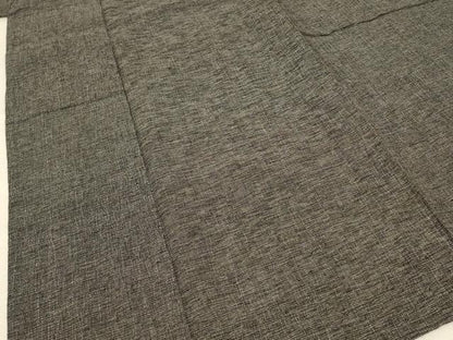 平和屋着物＊夏物 男性 紗紬 霞文 正絹 逸品 AABC1803jd