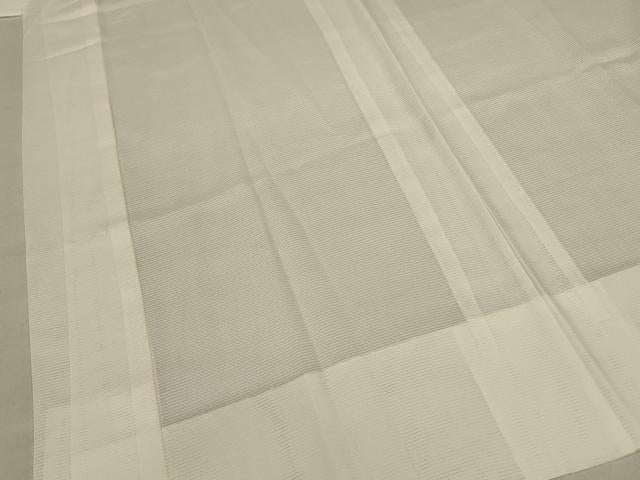 平和屋着物＊夏物　長襦袢　絽　鳥の子色　正絹　逸品　AABC1804jd